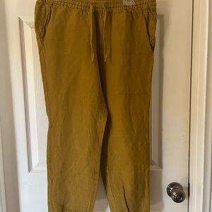 Men's Mustard Jogger Pants